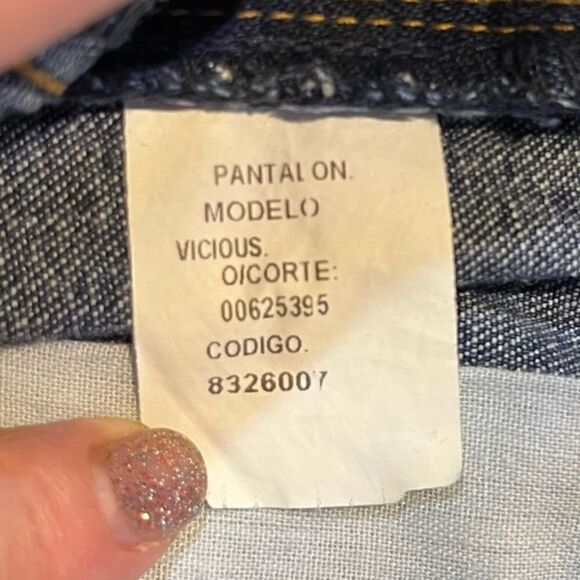 DIESEL 90s Mid Rise Wide Leg Blue Jeans Women’s Size 27 - Picture 7 of 7